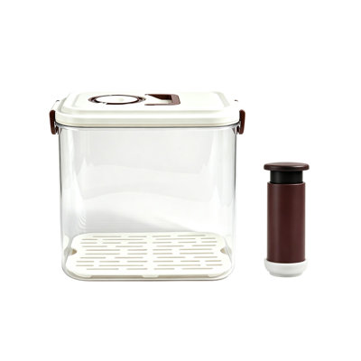 Vacuum Food Storage Container with Hand Pump Food Container for Kitchen Refrigerator Dry and Wet Food Storage