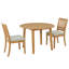Extendable Dining Table Sets(Must include both Table and Chair), Wood Kitchen-1942352592