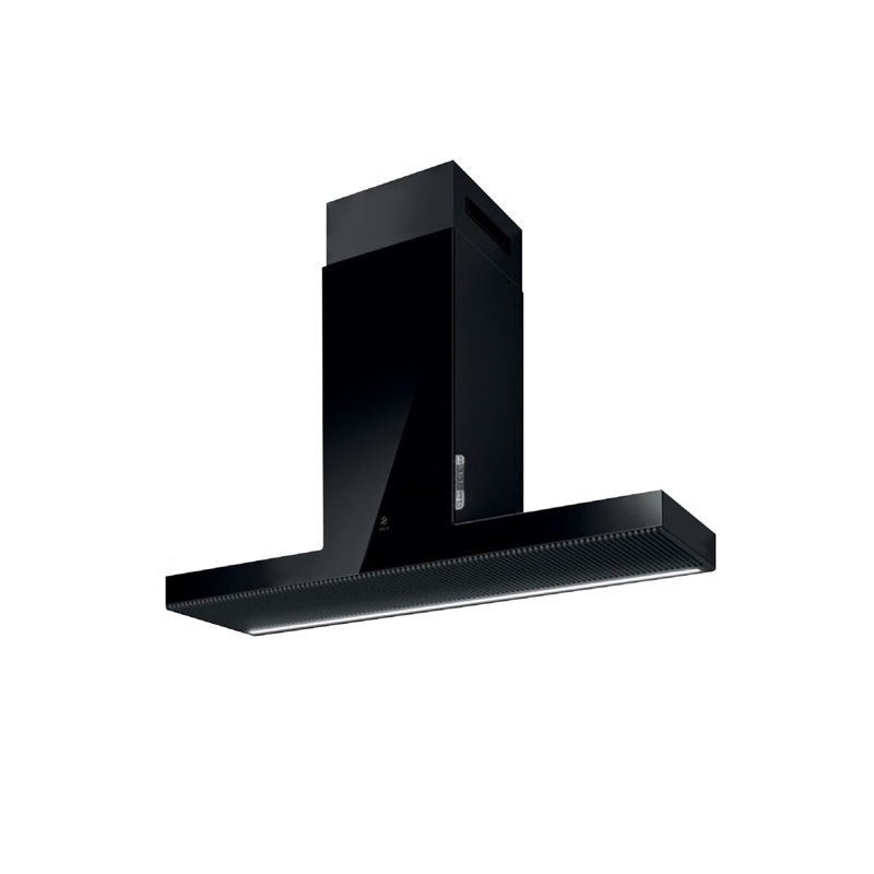 Hotte Elica Haiku 600 pieds cubes par minute, Noir