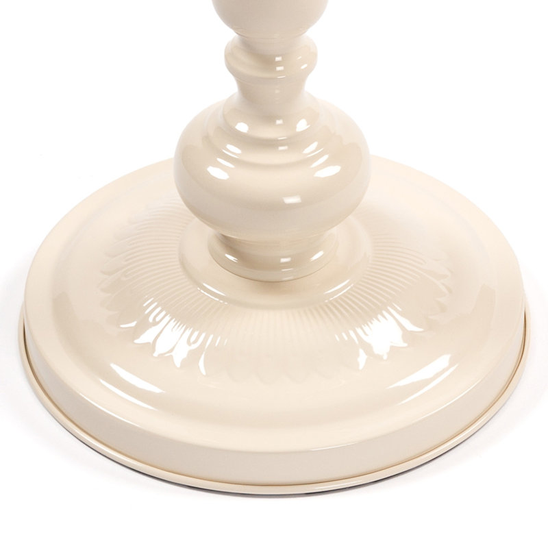 Table de bout en métal rétro, table d'appoint ronde pour table de chevet et table d'appoint