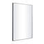 Wooden wall mirror with slim, minimalist frame-413346712-413346694