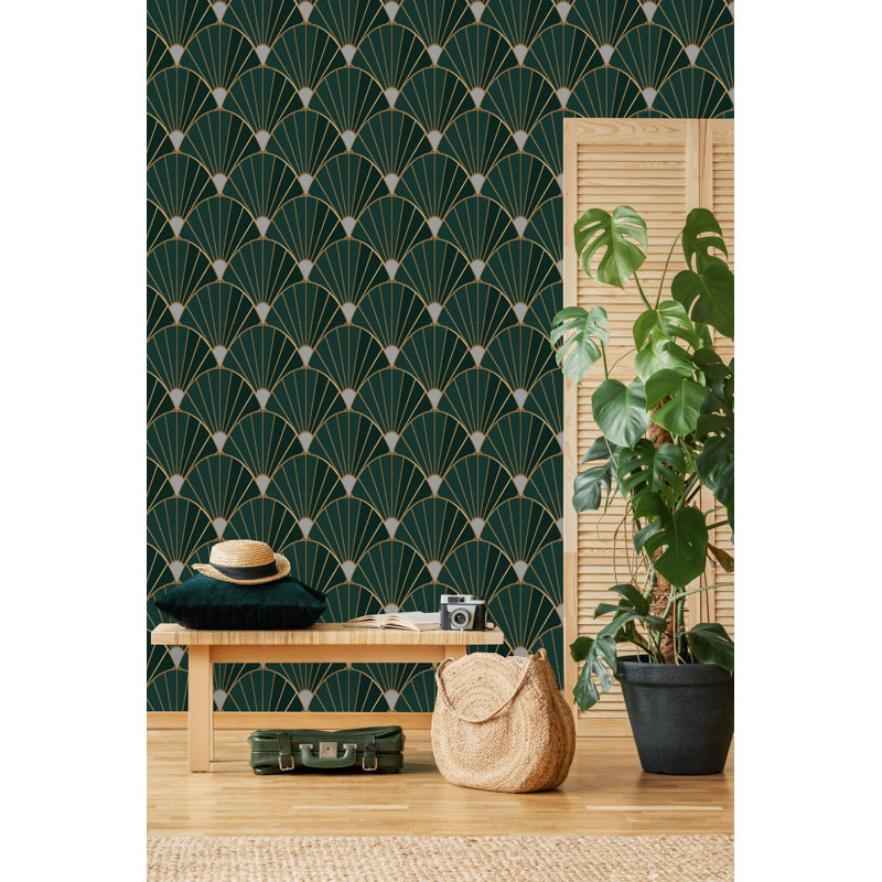 Panneau de papier peint adhésif Kellyn, L 2,08 pi x L 18,75 pi