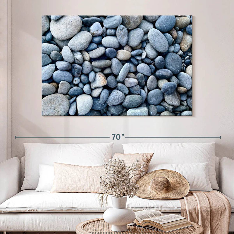 Alvord Oval Stones, 34" H x 51" W