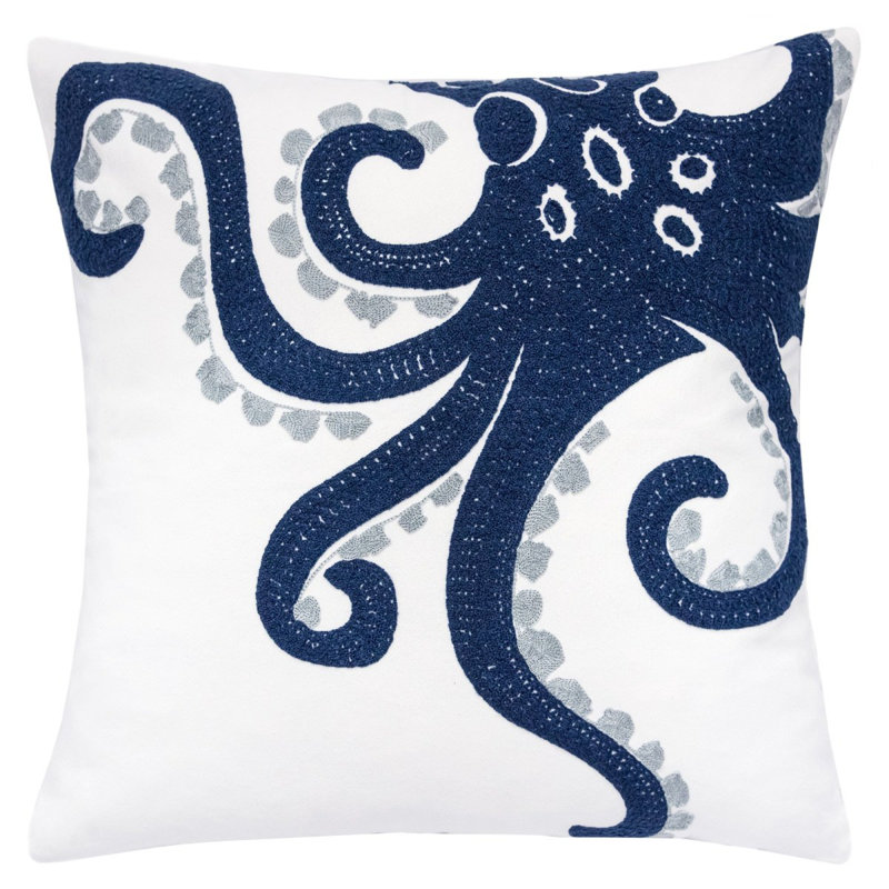Blue Octopus, White/Blue Octopus