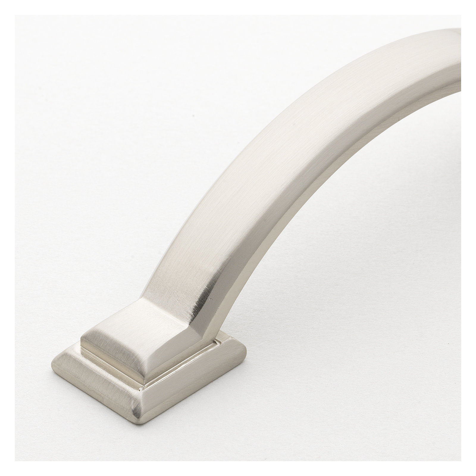 3" Center to Center Arch Pull, Satin Nickel