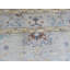 Tapis bleu ciel unique de 9 pi 3 po x 12 pi 1 po