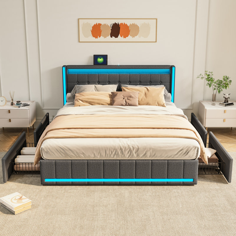 Upholstered Bed