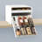 Adjustable Spice Rack Organizer, Pull-Down 24-Bottle Seasonings And Spices Holder