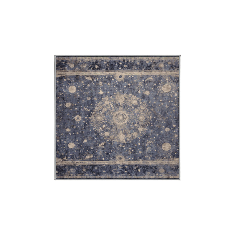 Tapis gris lavable à la machine