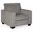 New Britain Upholstered Armchair with Ottoman-89063083