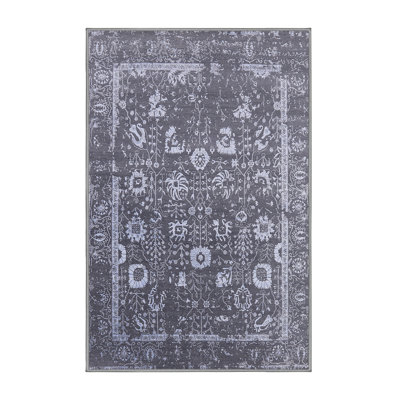 Tapis oriental gris Aramakt