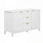 Armoire de rangement à 3 tiroirs, 2 portes, tablettes réglables-1437867136