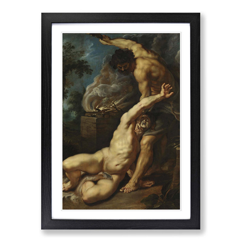 Peter Paul Rubens - Single Picture Frame Painting, Black