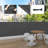 Hassane Anthracite Polyethene Yard/Privacy Fence-474504077
