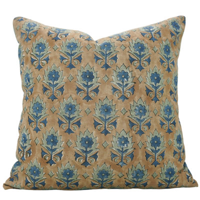 Fabdivine viscous Linen Pillowcase cushion Cover, Soft Boho Farmhouse Decor (Kusum)