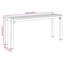  Garden Bench Steel Outdoor Seating Terrace Furniture Patio Metal Modern-2001751415