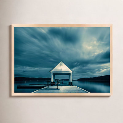 Garden Sign " Rosseau Dock " Print