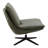 Delana Top Grain Leather Swivel Lounge Chair-112574277