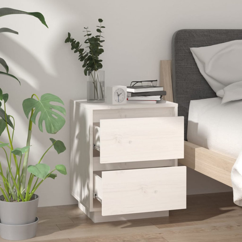 Blunston 40cm W Bedside Table