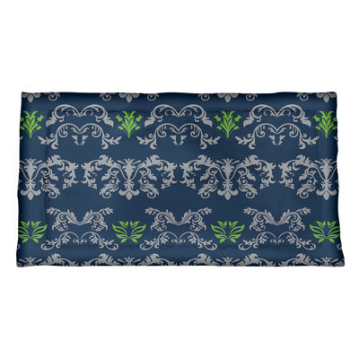 Football Baroque Pattern Pillow Sham
