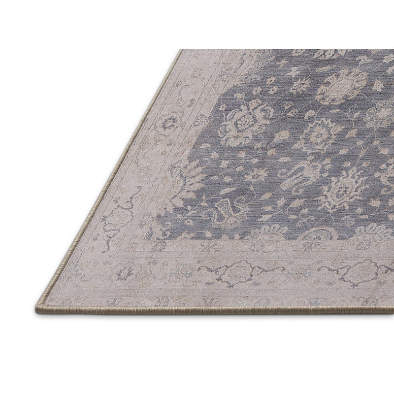 Tapis oriental noir / beige Krkur, Rectangle 3 pi x 5 pi