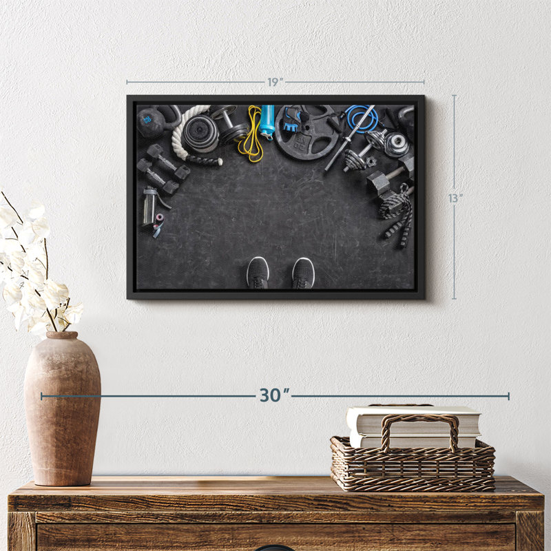 Reproduction d'art sur toile, H 13 po x l 19 po
