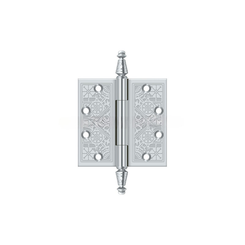 Hinge, Polished Chrome