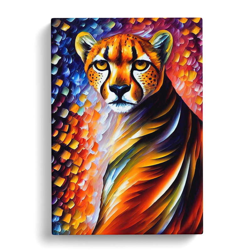 Cheetah Vol.1 - Wrapped Canvas, 76cm H x 50cm W x 3cm D