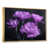 Toile avec cadre flottant or