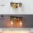 Fastbreak 2-Light Dimmable Brass/Black Vanity Light