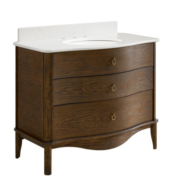 Oak Single Bathroom Vanity