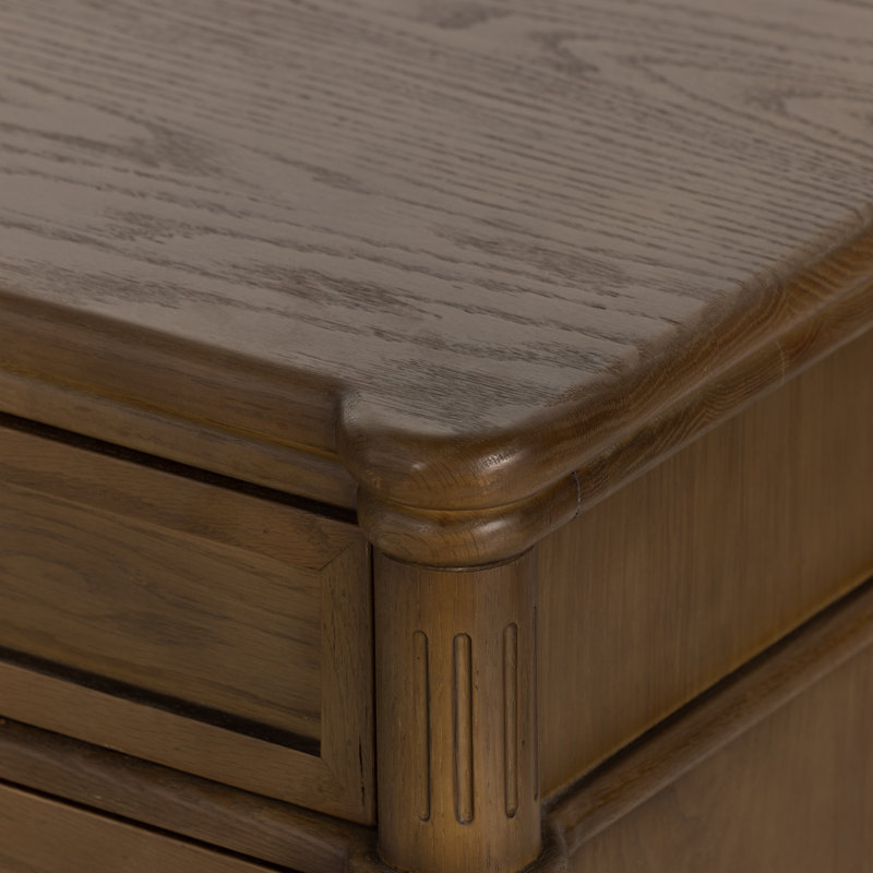 Toulouse 3 - Drawer Dresser, Toasted Oak