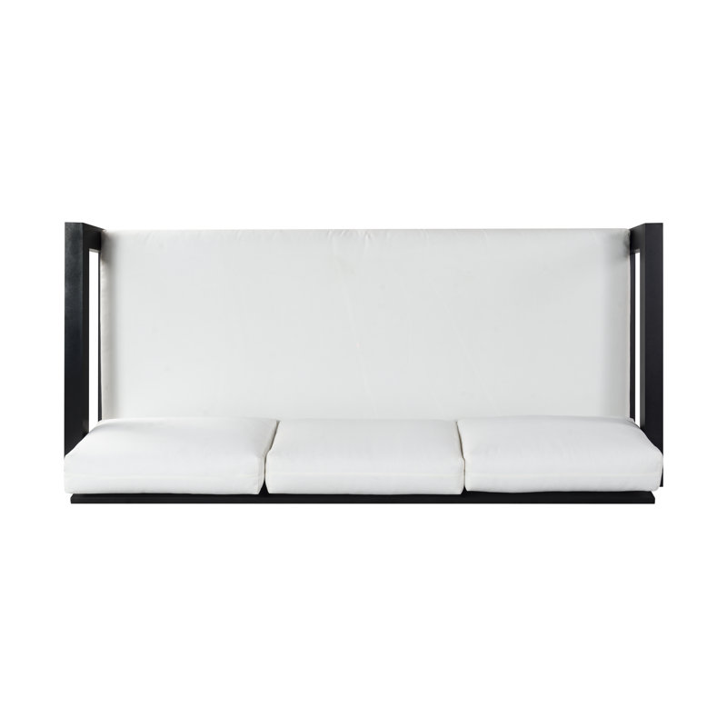 Montford Teak Patio Sofa with Cushions