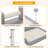 Cat Scratch Column, Double Cat Scratch Post with Removable Pompom