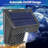 2 Solar Bug Zapper Uv Mosquito Insect Killer W/ Motion Sensor Led Light, Waterproof Insect Pest Control For Garden, Yard, Patio, Camping - Portable, Rechargeable, Eco-friendly Solar-powered
