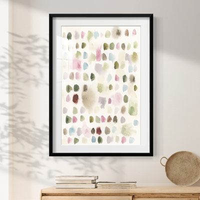 Blotline II -Framed Print