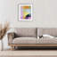 «Sunset Playground Geometrics», reproduction encadrée sous verre, conception de Grace Popp-968386604-968386600