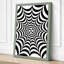 Optical Illusion Web Abstract - Wrapped Canvas-1806350580-1806350584