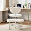 Fauteuil de méditation artificiel à poils de lapin plus, fauteuil à pieds croisés avec roulettes, fauteuil TDAH, fauteuil de bureau Criss-1174892126