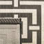 Arneshia Geometric Black/Beige Indoor/Outdoor Area Rug-33349686