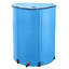 Collecteur d'eau pliable 100 gallons bleu