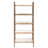 Elegant Mid-Century 5-Shelf Bookcase With Solid Wood And Materials Robust Frame Shelves-123282126