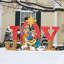 Joy Nativity Yard Lawn Art