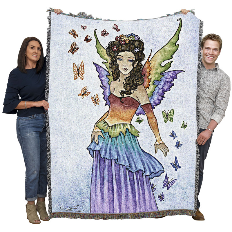 Jeté en coton Pure Country Weavers par Amy Brown
