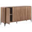 4 Door Sideboard COWELL Dark Brown
