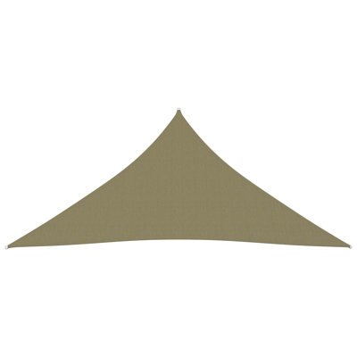 Rosendahl Sunshade Sail Oxford Fabric Triangular 6x6x6 m Beige