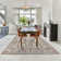 Cullen Machine Washable Floral Border Ivory Samira Cream Pink Multi Indoor Area Rug, Transitional Flat Pile for Living Room & Bedroom