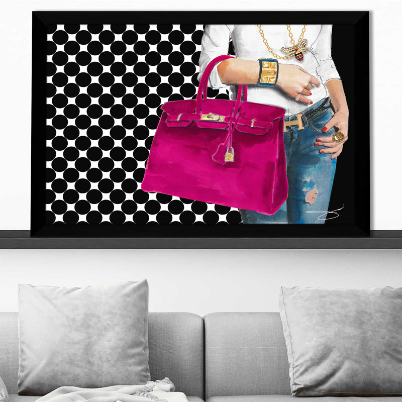 " Upper West Side (Horizontal) " by By Jodi, Black Framed, 21.5" H x 27.5" W x 0.75" D