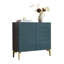 Armoire de rangement à 2 portes, buffet d'appoint avec tablettes intérieures pour le salon, la cuisine, la salle à manger, le couloir ou le vestibule-1830993598