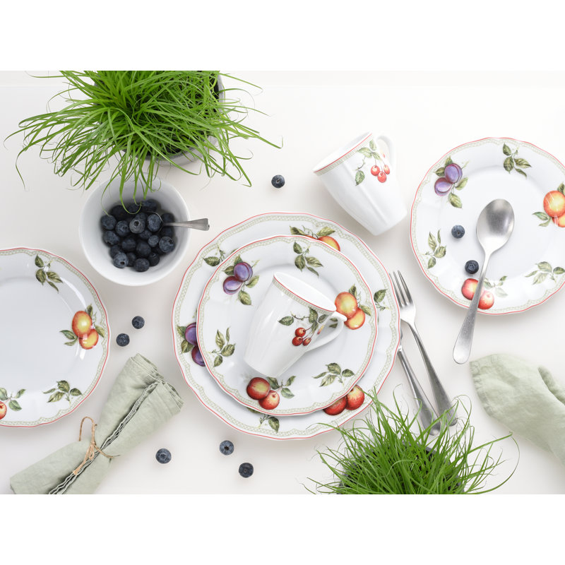 16-piece Flora ORCHARD Combination Service for 4 People